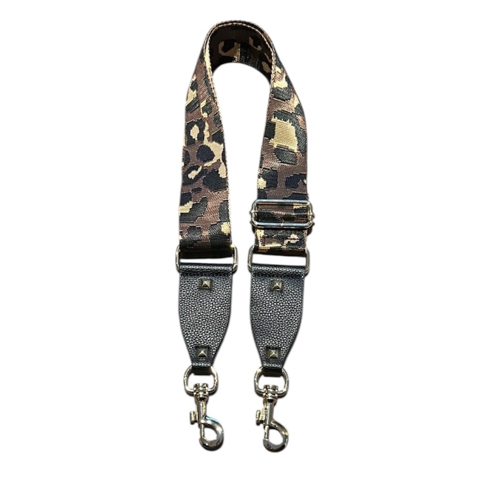Leopard Print Adjustable Bag Strap - image 1